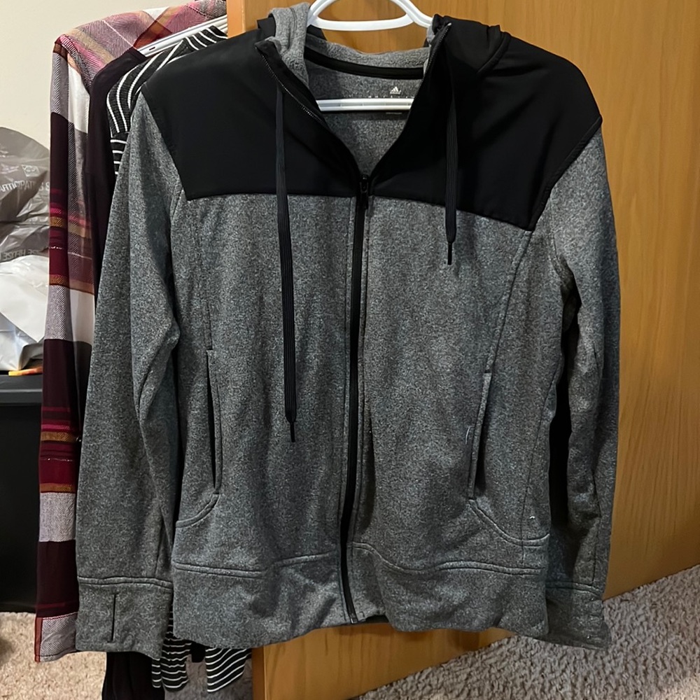 Adidas zip up hoodie